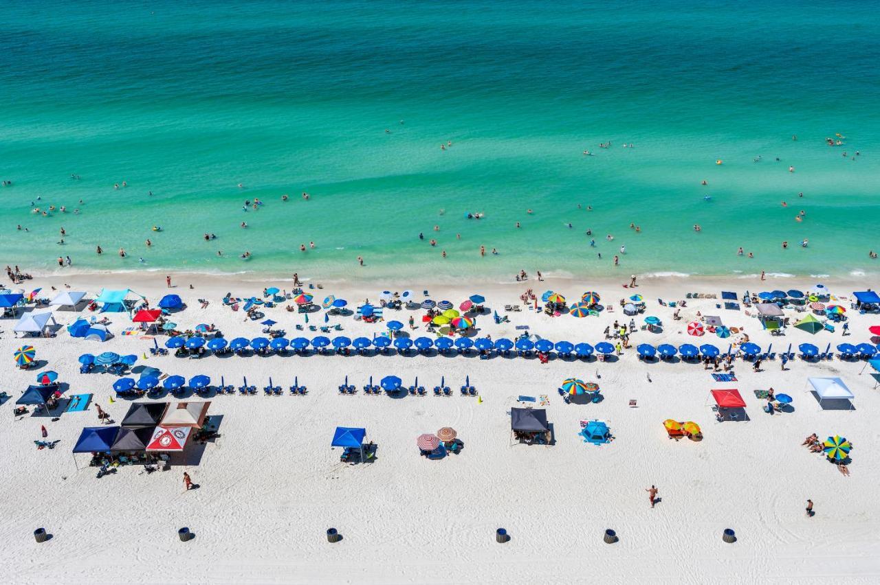 Stunning Ocean & Sunset Views, Direct Beach Access With 2 King Bedrooms At Panama City Beach, Fl المظهر الخارجي الصورة