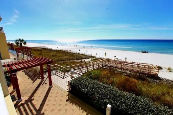 Stunning Ocean & Sunset Views, Direct Beach Access With 2 King Bedrooms At Panama City Beach, Fl المظهر الخارجي الصورة