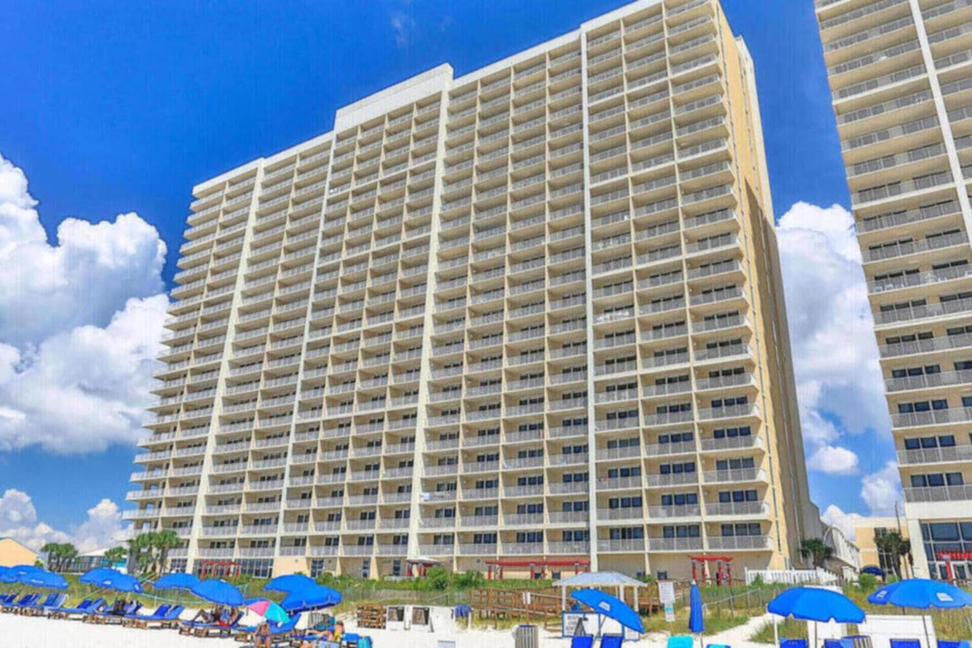 Stunning Ocean & Sunset Views, Direct Beach Access With 2 King Bedrooms At Panama City Beach, Fl المظهر الخارجي الصورة